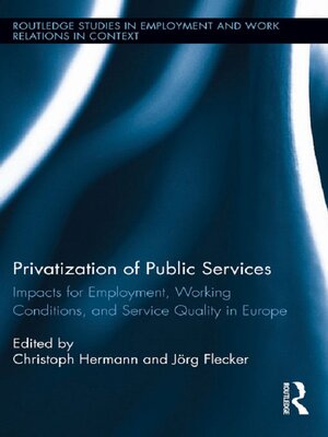 cover image of Privatization of Public Services